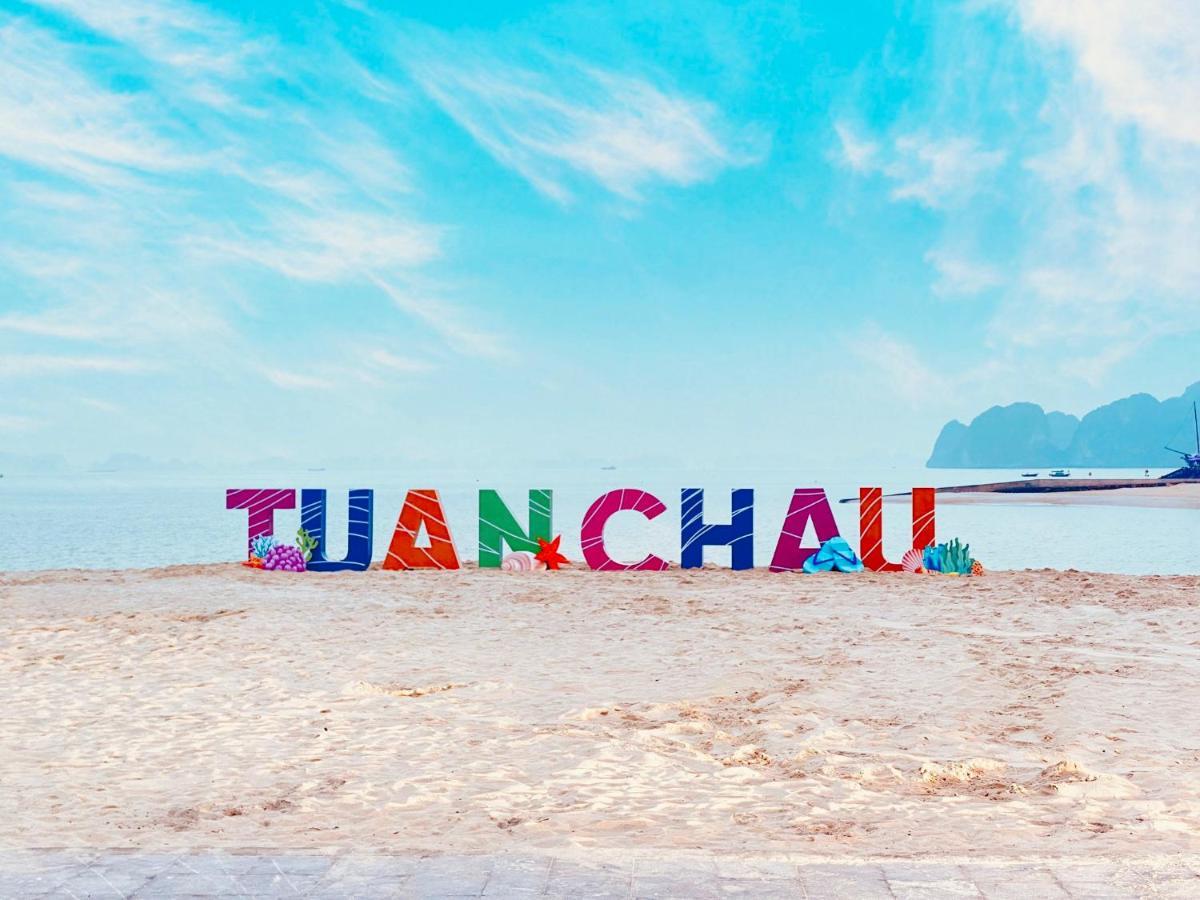 Minh Duc Green Hotel Tuan Chau Ha Long Bagian luar foto